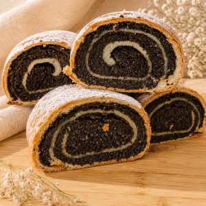 Makowiec drożdżowy